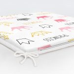 - Frm-2421-Gorsel-5 - Realhomes Pudra Renk Prenses Taç Motifli Dijital Baskılı Modern Fermuarlı Sandalye Minderi Realhomes