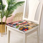 Osmanlı Desenli Dijital Baskılı Fermuarlı Sandalye Minderi Realhomes