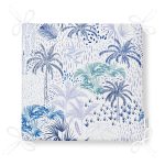 - Frm-2523-Gorsel-4 - Realhomes Turkuaz Palmiye Çizimli Dijital Baskılı Fermuarlı Sandalye Minderi Realhomes