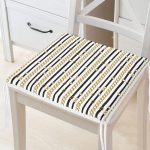 - Frm-4102-Gorsel - Realhomes Zincir Ve Kemerli Özel Tasarım Dijital Baskılı Modern Fermuarlı Sandalye Minderi Realhomes