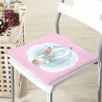 - Frm-4320p-Gorsel-3 - Realhomes Pembe Zeminde Uçan Balon Desenli Dijital Baskılı Modern Fermuarlı Sandalye Minderi Realhomes