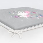 - Frm-4335-Gorsel-5 - Realhomes Gri Zeminde Unicorn Sevimli At Modern Fermuarlı Sandalye Minderi Realhomes