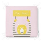 - Frm-4584-Gorsel-4 - Realhomes Pembe Zeminde Unicorn Geyikler Tasarımlı Modern Fermuarlı Sandalye Minderi Realhomes