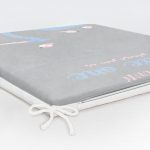 - Frm-4637-Gorsel-5 - Realhomes Gri Zemin Pelikan Ve Kuş Desenli Özel Tasarımlı Dijital Baskılı Çocuk Odası Fermuarlı Sandalye Minderi Realhomes