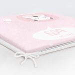 - Frm-4647-Gorsel-5 - Realhomes Pembe Zemin I'm A Boy Yazılı Aslan Desenli Dijital Baskılı Çocuk Odası Fermuarlı Sandalye Minderi Realhomes