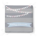 - Frm-4811-Gorsel-4 - Realhomes Gri Çizgili Baby Shower Temalı Çocuk Odası Fermuarlı Sandalye Minderi Realhomes