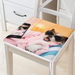 - Frm-5680-Gorsel - Realhomes Selfie Çekinen Köpek Modern Fermuarlı Sandalye Minderi Realhomes