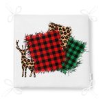 - Frm-8662-Gorsel-4 - Realhomes Beyaz Zemin Üzerinde Ekoseli Kumaş Desenli Dijital Baskılı Modern Fermuarlı Sandalye Minderi Realhomes