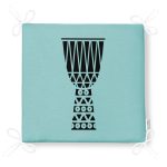 - Frm-8801-Gorsel-4 - Realhomes Renkli Zemin Üzerinde Onedraw Çizimli Kupa Desenli Dijital Baskılı Modern Fermuarlı Sandalye Minderi Realhomes