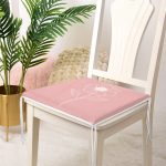 - Frm-8816-Gorsel-3 - Realhomes Pastel Zemin Üzerinde Beyaz Çiçek Desenli Dijital Baskılı Modern Fermuarlı Sandalye Minderi Realhomes