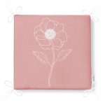 - Frm-8816-Gorsel-4 - Realhomes Pastel Zemin Üzerinde Beyaz Çiçek Desenli Dijital Baskılı Modern Fermuarlı Sandalye Minderi Realhomes