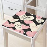 - Frm-9042-Gorsel - Realhomes Sevgililer Günü Temalı Özel Tasarım Dijital Baskılı Modern Fermuarlı Sandalye Minderi Realhomes