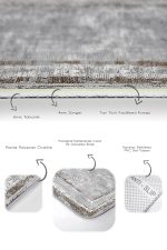 - PaspasTakimi-2li-Set1003-Gorsel-3 - Realhomes  2'li Set Gri - Kahverengi Zeminde Antik Motifli Eskitme Desenli Eskitme Motifli Klasik  2'li Banyo & Mutfak Paspas Takımı Realhomes