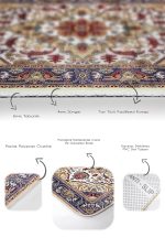 - PaspasTakimi-2li-Set1006-Gorsel-3 - Realhomes 2'li Set Antika Zeminde Hereke Motifli Dokuma halı Desenli Avangarde Etnik Motifler 2'li Banyo & Mutfak Paspas Takımı Realhomes