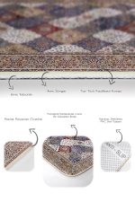 - PaspasTakimi-2li-Set1007-Gorsel-3 - Realhomes 2'li Set Otantik Zeminde Pers Motifli Geleneksel Desenli Avangarde Vintage 2'li Banyo & Mutfak Paspas Takımı Realhomes