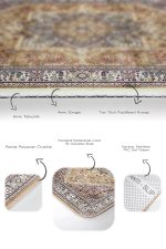 - PaspasTakimi-2li-Set1011-Gorsel-3 - Realhomes 2'li Set Geleneksel Zeminde Göbekli Halı Motifli Etnik Desenli Etnik Motifler Eskitme Motifli 2'li Banyo & Mutfak Paspas Takımı Realhomes