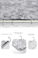 - PaspasTakimi-2li-Set1028-Gorsel-3 - Realhomes  2'li Set Gri - Siyah Zeminde Çerçeveli Motifli Mermer Desenli Klasik Eskitme Motifli  2'li Banyo & Mutfak Paspas Takımı Realhomes