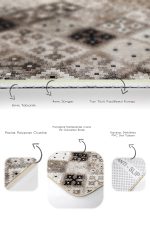 - PaspasTakimi-2li-Set1054-Gorsel-3 - Realhomes 2'li Set Kahverengi - Krem Zeminde Etnik Motifli Geleneksel Desenli Geometrik Etnik Motifler 2'li Banyo & Mutfak Paspas Takımı Realhomes