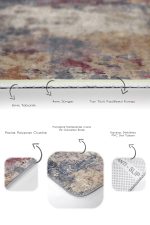 - PaspasTakimi-2li-Set1073-Gorsel-3 - Realhomes 2'li Set Kanvas Zeminde Suluboya Motifli Eskitme Desenli Eskitme Motifli Modern 2'li Banyo & Mutfak Paspas Takımı Realhomes