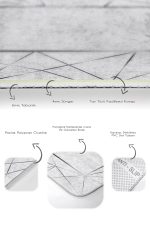 - PaspasTakimi-2li-Set1090-Gorsel-3 - Realhomes  2'li Set Gri Zeminde Çerçeveli Motifli Dokuma Halı Desenli Geometrik Sade & Şık  2'li Banyo & Mutfak Paspas Takımı Realhomes