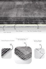 - PaspasTakimi-2li-Set1096-Gorsel-3 - Realhomes 2'li Set Kahverengi Zeminde Çerçeveli Motifli Eskitme Desenli Klasik Eskitme Motifli 2'li Banyo & Mutfak Paspas Takımı Realhomes