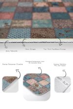 - PaspasTakimi-2li-Set1106-Gorsel-3 - Realhomes 2'li Set Otantik Zeminde Patchwork Motifli Geleneksel Desenli Etnik Motifler Vintage 2'li Banyo & Mutfak Paspas Takımı Realhomes