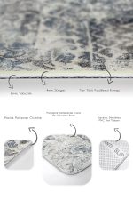 - PaspasTakimi-2li-Set1111-Gorsel-3 - Realhomes  2'li Set Krem - Bej Zeminde Antik Motifli Eskitme Desenli Eskitme Motifli Floral  2'li Banyo & Mutfak Paspas Takımı Realhomes