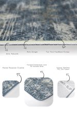 - PaspasTakimi-2li-Set1113-Gorsel-3 - Realhomes  2'li Set Antika Zeminde Geometrik Motifli Eskitme Desenli Eskitme Motifli Vintage  2'li Banyo & Mutfak Paspas Takımı Realhomes