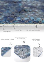 - PaspasTakimi-2li-Set1130-Gorsel-3 - Realhomes  2'li Set Gold - Mavi Zeminde Geometrik Motifli Eskitme Desenli Eskitme Motifli Geometrik  2'li Banyo & Mutfak Paspas Takımı Realhomes