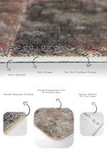 - PaspasTakimi-2li-Set1132-Gorsel-3 - Realhomes 2'li Set Otantik Zeminde Geleneksel Motifli Antik Desenli Vintage Eskitme Motifli 2'li Banyo & Mutfak Paspas Takımı Realhomes