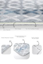 - PaspasTakimi-2li-Set1186-Gorsel-3 - Realhomes  2'li Set Gri Zeminde Dokuma Halı Motifli Geometrik Desenli Geometrik Sade & Şık  2'li Banyo & Mutfak Paspas Takımı Realhomes