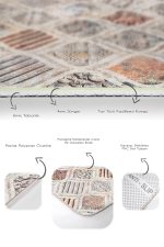 - PaspasTakimi-2li-Set1245-Gorsel-3 - Realhomes  2'li Set Krem - Kremit Zeminde Geometrik Motifli Geleneksel Desenli Geometrik Klasik  2'li Banyo & Mutfak Paspas Takımı Realhomes