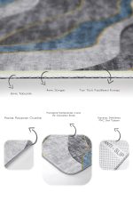 - PaspasTakimi-2li-Set1250-Gorsel-3 - Realhomes  2'li Set Füme - Mavi Zeminde Kanvas Motifli Modern Sanat Desenli Sade & Şık Klasik  2'li Banyo & Mutfak Paspas Takımı Realhomes