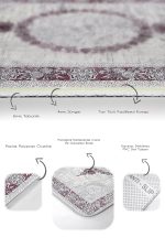 - PaspasTakimi-2li-Set1261-Gorsel-3 - Realhomes  2'li Set Krem - Pembe Zeminde Hereke Motifli Dokuma Desenli Avangarde Sade & Şık  2'li Banyo & Mutfak Paspas Takımı Realhomes