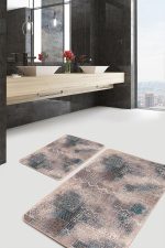 - PaspasTakimi-2li-Set1288-Gorsel - Realhomes  2'li Set Eskitme Zeminde Etnik Motifli Eskitme Desenli Eskitme Motifli Etnik Motifler  2'li Banyo & Mutfak Paspas Takımı Realhomes