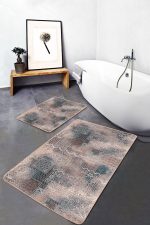 - PaspasTakimi-2li-Set1288-Gorsel-5 - Realhomes  2'li Set Eskitme Zeminde Etnik Motifli Eskitme Desenli Eskitme Motifli Etnik Motifler  2'li Banyo & Mutfak Paspas Takımı Realhomes