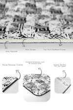 - PaspasTakimi-2li-Set1292-Gorsel-3 - Realhomes  2'li Set Siyah - Beyaz Zeminde Geometrik Motifli Eskitme Desenli Geometrik Eskitme Motifli  2'li Banyo & Mutfak Paspas Takımı Realhomes