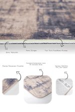 - PaspasTakimi-2li-Set1309-Gorsel-3 - Realhomes 2'li Set Kahverengi Zeminde Eskitme Motifli Otantik Desenli Eskitme Motifli Sade & Şık 2'li Banyo & Mutfak Paspas Takımı Realhomes