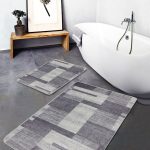 2'li Set Düz Renk Pembe 2'li Banyo & Mutfak Paspas Takımı Realhomes