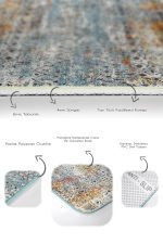 - PaspasTakimi-2li-Set1336-Gorsel-3 - Realhomes  2'li Set Antika Zeminde Eskitme Motifli Tribal Desenli Etnik Motifler Eskitme Motifli  2'li Banyo & Mutfak Paspas Takımı Realhomes