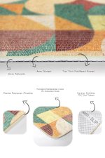 - PaspasTakimi-2li-Set1402-Gorsel-3 - Realhomes  2'li Set Rengarenk Zeminde Art Deco Motifli Kilim Desenli Geometrik Klasik  2'li Banyo & Mutfak Paspas Takımı Realhomes