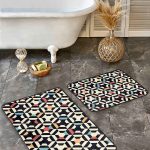 2'li Set Düz Renk Haki 2'li Banyo & Mutfak Paspas Takımı Realhomes