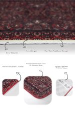 - PaspasTakimi-2li-Set1422-Gorsel-3 - Realhomes  2'li Set Kahverengi - Kırmızı Zeminde Uşak Motifli El Dokuma Desenli Avangarde Vintage  2'li Banyo & Mutfak Paspas Takımı Realhomes