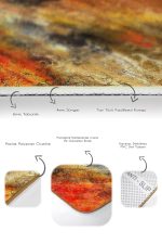 - PaspasTakimi-2li-Set1465-Gorsel-3 - Realhomes  2'li Set Kırmızı Zeminde Kanvas Motifli Yağlıboya Desenli Modern Sade & Şık  2'li Banyo & Mutfak Paspas Takımı Realhomes