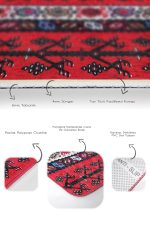 - PaspasTakimi-2li-Set1554-Gorsel-3 - Realhomes  2'li Set Kırmızı Zeminde Hereke Motifli Geleneksel Desenli Etnik Motifler Klasik  2'li Banyo & Mutfak Paspas Takımı Realhomes