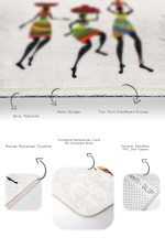 - PaspasTakimi-2li-Set1569-Gorsel-3 - Realhomes 2'li Set Beyaz Zeminde Afrika Kadın Motifli Etnik Desenli Etnik Motifler Klasik 2'li Banyo & Mutfak Paspas Takımı Realhomes