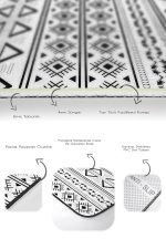 - PaspasTakimi-2li-Set1604-Gorsel-3 - Realhomes 2'li Set Beyaz Zeminde Bohem Motifli Tribal Desenli Etnik Motifler Klasik 2'li Banyo & Mutfak Paspas Takımı Realhomes