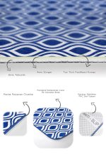 - PaspasTakimi-2li-Set1628-Gorsel-3 - Realhomes  2'li Set Lacivert Zeminde Geometrik Motifli Klasik Desenli Geometrik Klasik  2'li Banyo & Mutfak Paspas Takımı Realhomes