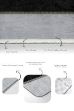 - PaspasTakimi-2li-Set1659-Gorsel-3 - Realhomes  2'li Set Gold - Siyah Zeminde Geometrik Motifli Klasik Desenli Geometrik Sade & Şık  2'li Banyo & Mutfak Paspas Takımı Realhomes