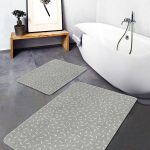 2'li Set Geleneksel Zeminde Patchwork Motifli Etnik Desenli Vintage Avangarde  2'li Banyo & Mutfak Paspas Takımı Realhomes